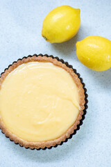 自宅でお菓子作り　レモンタルト