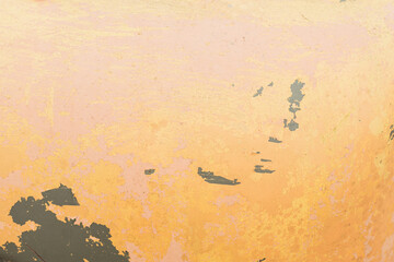 Part of the body of an old car