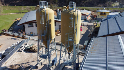 azienda industria silo silos 