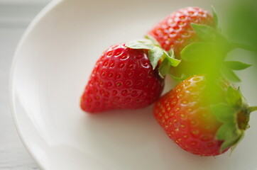 美味しそうなフルーツいちご