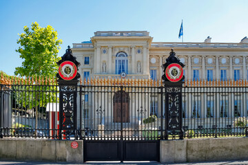 Obraz premium Ministère des affaires étrangères, quai d'Orsay à Paris