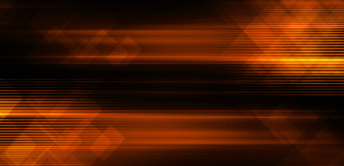 Digital background with lines texture, Abstract tech graphic banner design.