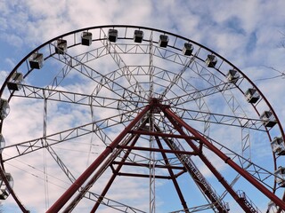 ferris wheel against sky