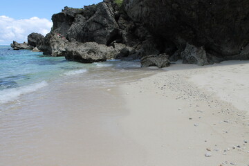 離島のプライベートビーチ