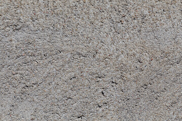 Crushed granite stones wall - close up