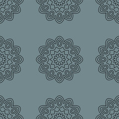 Seamless pattern, Wallpaper. Elegant and classic texture. Luxury ornament. Layout for fabric and textiles, Wallpaper.
