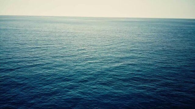 Vista a&eacute;rea de la extensi&oacute;n del mar mediterr&aacute;neo