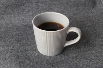 コーヒーの入ったマグカップ　