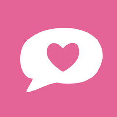 Heart dialog box. Icon for Highlights. Logo. Feedback. Conversation icon