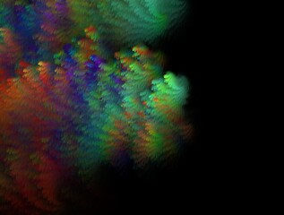 Imaginatory fractal background generated Image