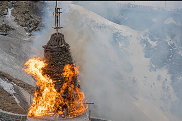  Ausserordentliche Verbrennung des  Züricher 