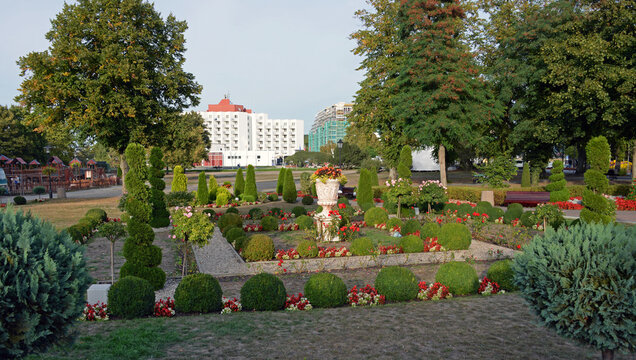 Im Kurpark von Misdroy Polen
