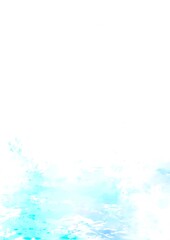 幻想的な水溜まりの水彩テクスチャ背景