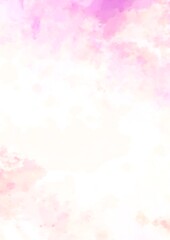 幻想的なピンクの水彩テクスチャ背景