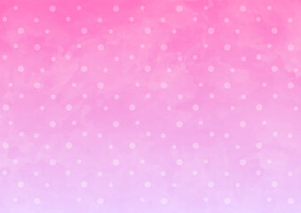 背景　ピンク　グラデーション　水玉