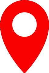 Location vector icon isolated,map pin,pin marker with flat style