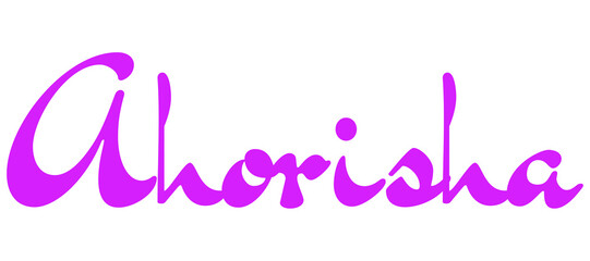 Ahorisha
