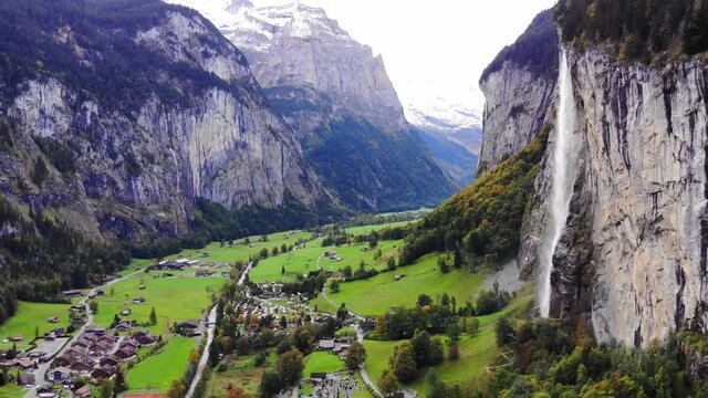 Lauterbrunnen in Switzerland - a wonderful village in the Swiss Alps