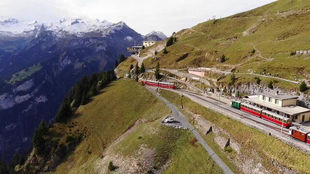 The wonderful mountains of the Swiss Alps