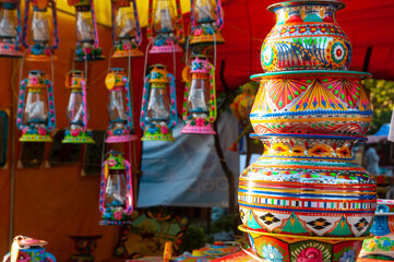 Clay goods and lanterns, , Traditional Handcraft of Pakistan, Lok Virsa, Islamabad