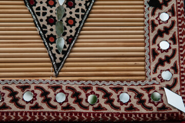 bamboo texture,, Traditional Handcraft of Pakistan, Lok Virsa, Islamabad