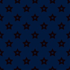 star print, vector seamless pattern for clothing or print