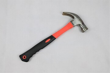 Hammer photo on white background