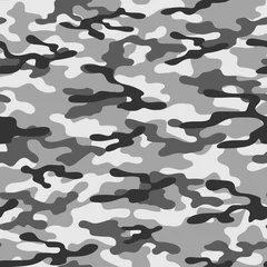 Wall murals Camouflage camouflage seamless pattern