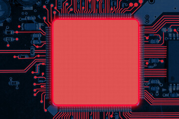 Micro photographing semiconductor chip