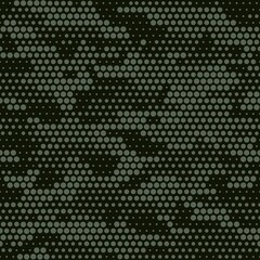 green military camouflage. vector seamless print. army camouflage for clothing or printing