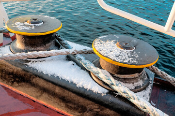 Roller Fairlead Used for Mooring Rope Guide Designed to change the direction of the mooring line,...