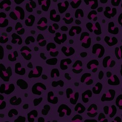purple leopard print, seamless pattern leopard color, for clothing or print