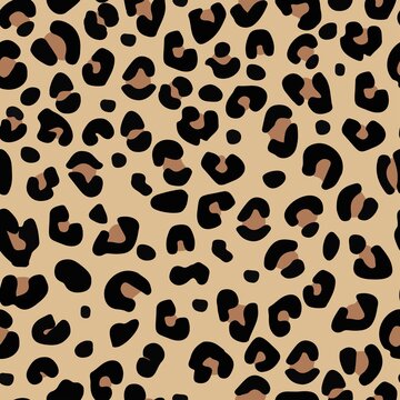 leopard print, seamless pattern leopard color, for clothing or print