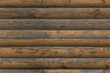 Seamless planked wood facade texture