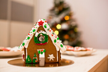 christmas gingerbread house