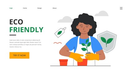 Eco friendly and sustainable lifestyle concept