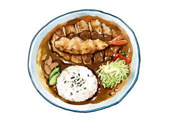 rice with shrimp