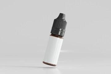 Unicorn Dropper Bottle and Box 3D Rendering