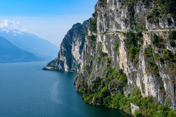 Riva del Garda, lago di Garda, sentiero del Ponale