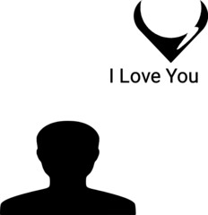 silhouette of a person