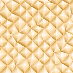 abstract geometric pattern golden triangles