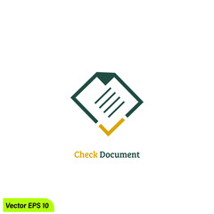 document icon vector illustration simple design element