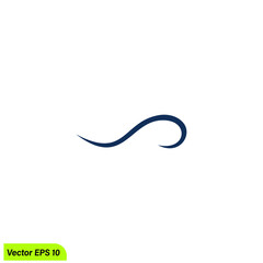 sperm icon fertility symbol simple design element