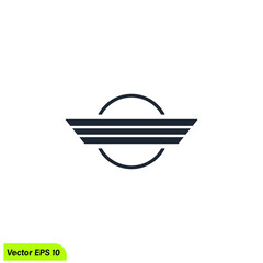 wing icon symbol