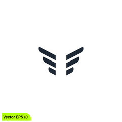 wing icon symbol