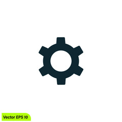 gear icon setting symbol 