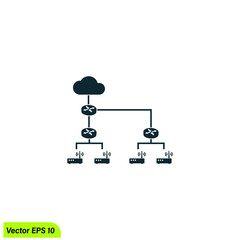 network topology simple design element