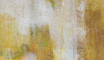 Abstract art. Versatile artistic backdrop for creative design projects: posters, banners, invitations, cards, websites, magazines, wallpapers. Raster image. Yellow and white colours.