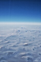 Luftaufnahme über Grönland