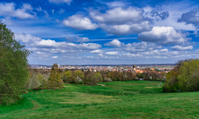 Fototapeta na wymiar Osnabrück Panoramablick